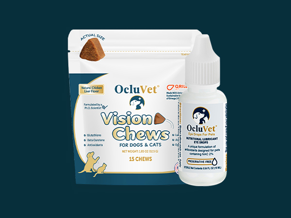 OcluVet Pet Eye Drops for Dogs & Cats, 2% NAC, 16 mL