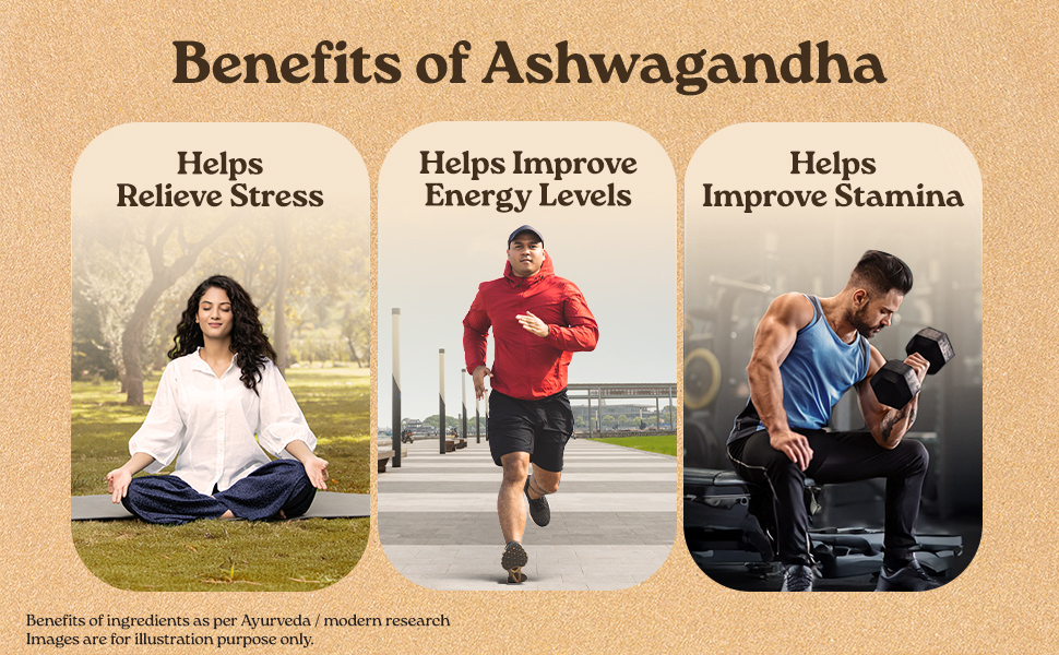 ORGANIC INDIA A TATA Product - Ashwagandha Capsules - 180 Veg Caps, Vitality & Relieves Stress, Naturally Boosts Energy & Stamina, Improves Immune System, GMP & NPOP Certified Organic