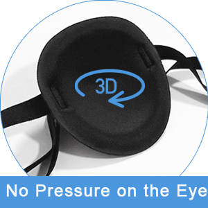 2PCS Eye Patch Medical for Adults and Kids, Left and Right Eye
