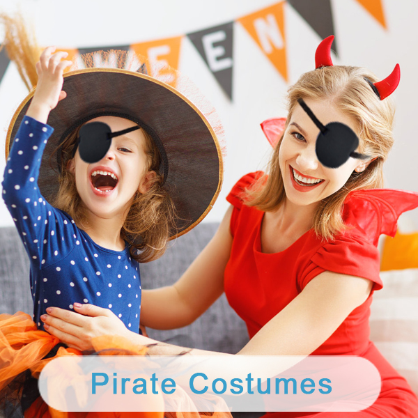 2PCS Eye Patch Medical for Adults and Kids, Left and Right Eye
