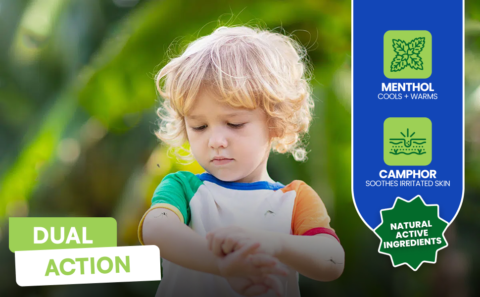 Earth's Care Anti-Itch Lotion, Itchy Skin, Insect Bites, 8 fl. oz (237 mL)