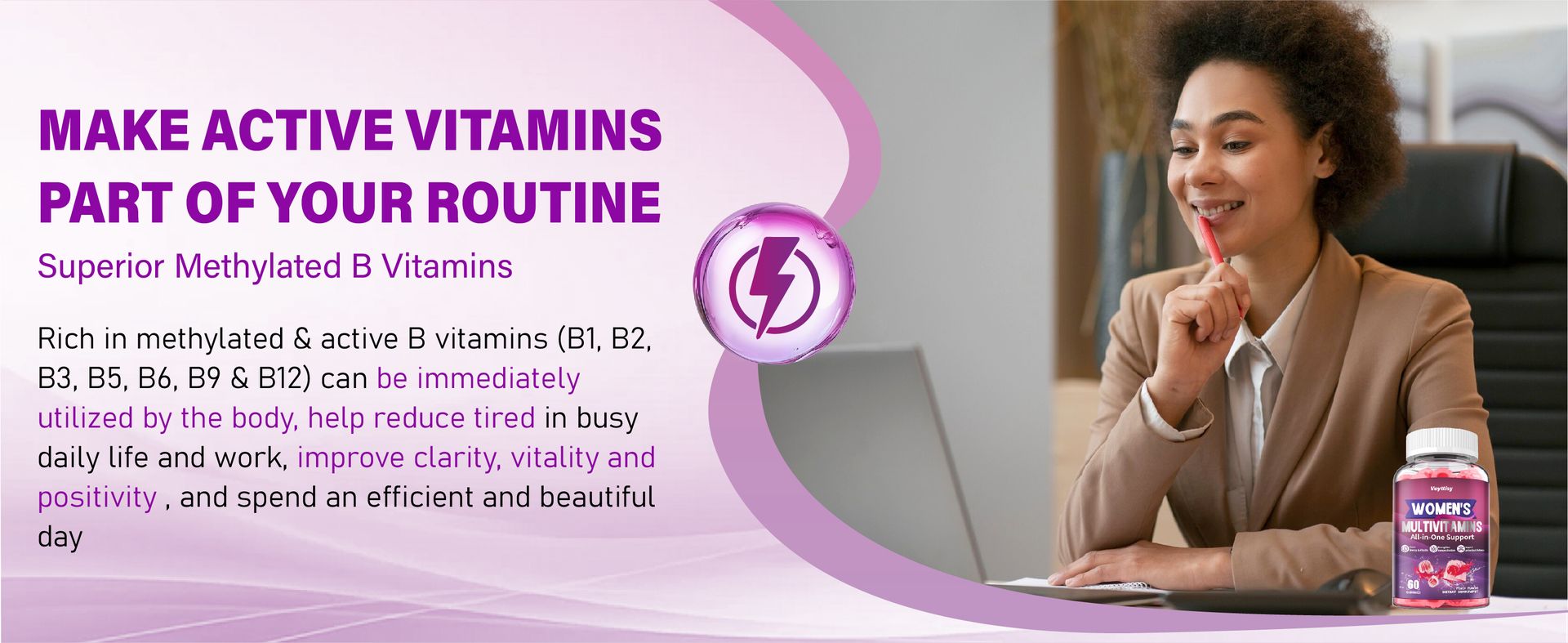 Methylated Multivitamin Gummy for Women