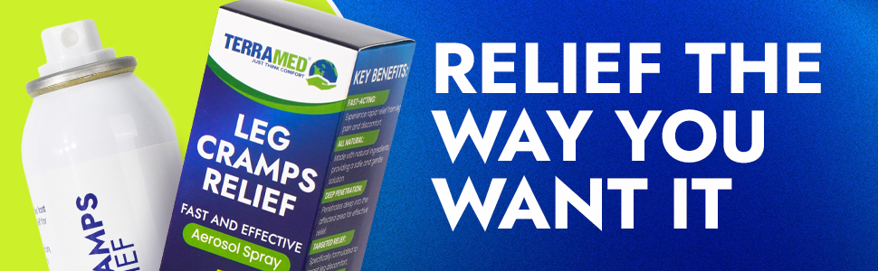 Leg Cramps Instant Relief Muscle Cramps Relief for Spasms and Calf Cramps