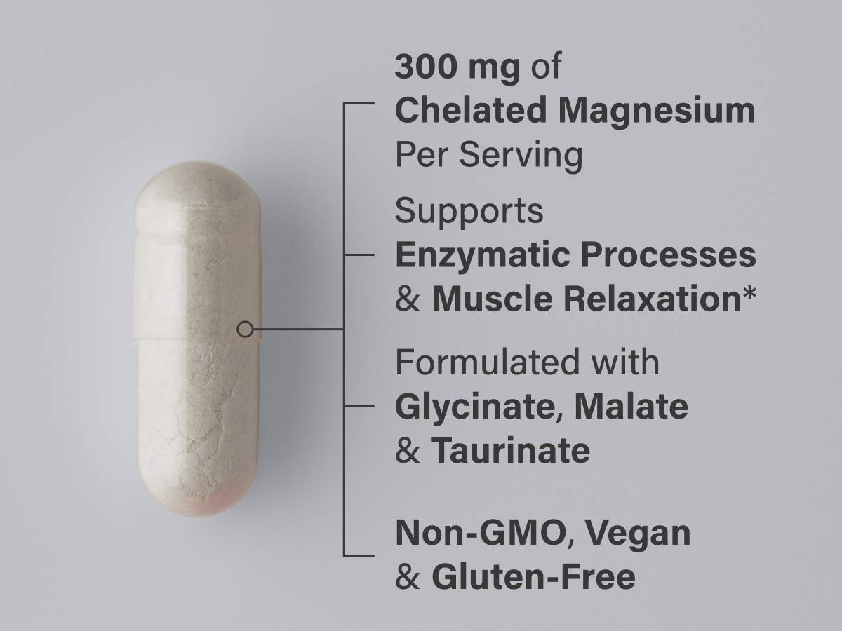 Sports Research® Triple Magnesium Complex 300mg, 120 Veggie Capules