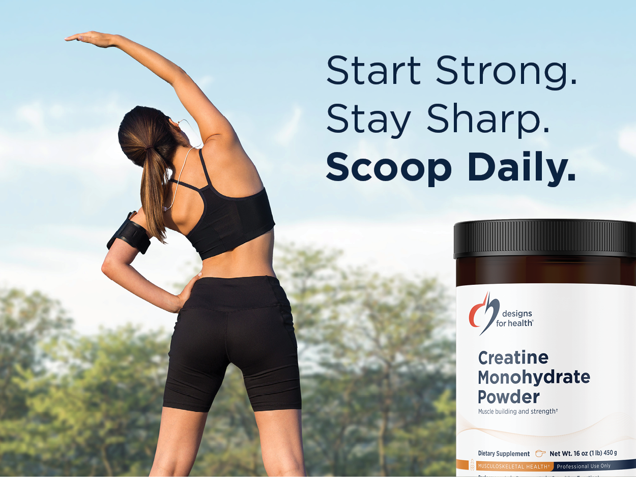 Designs for Health Micronized Creatine Monohydrate Unflavored Powder, 90 Servings, 5g per Serving – for Women & Men to Support Muscle Strength and Brain Health