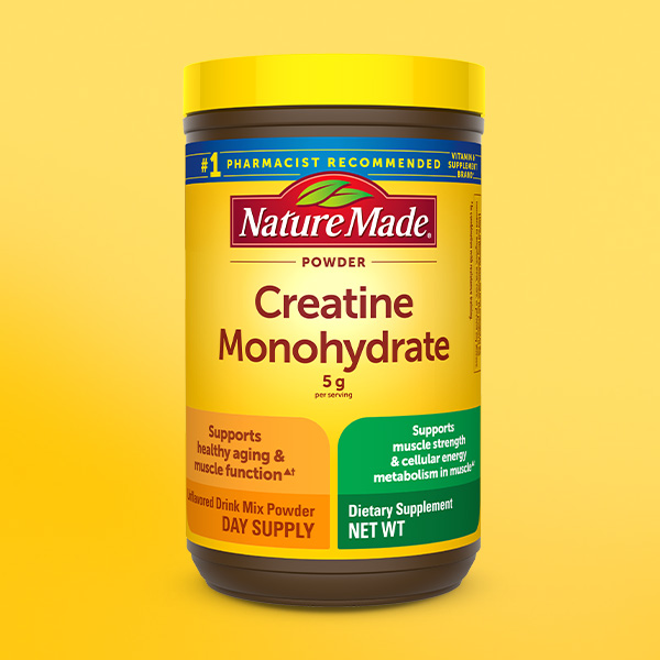 Nature Made Micronized Creatine Monohydrate Powder 5g per Serving, 450 g