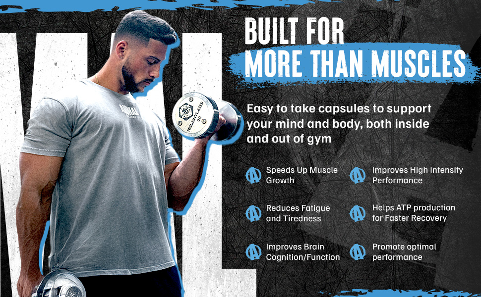 Animal Creatine Monoydrate Powder Capsules for Men & Women | 300 Count