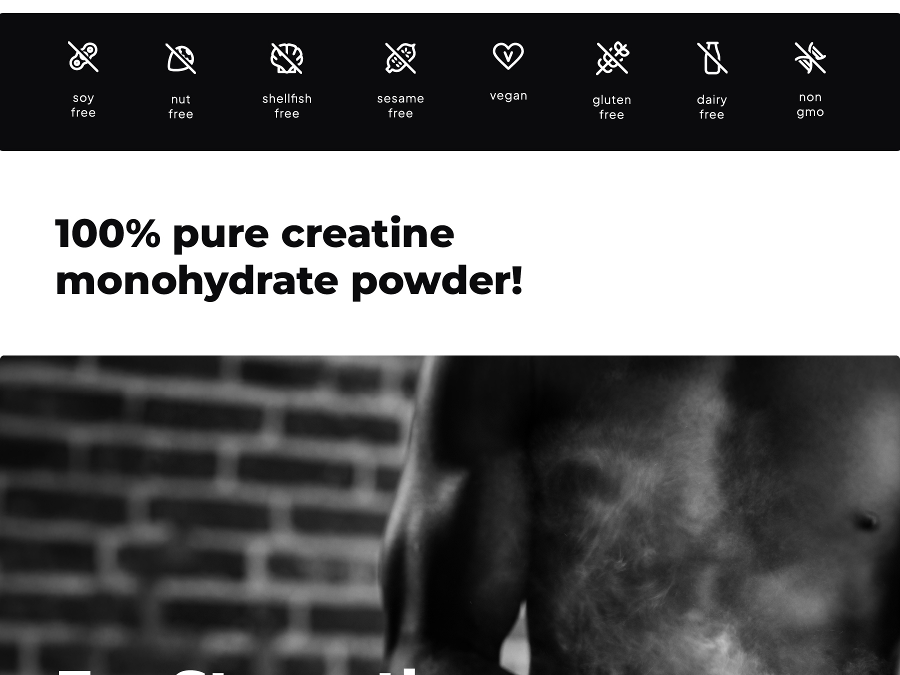 Pure Creapure® Creatine Monohydrate Powder, Unflavored, Micronized