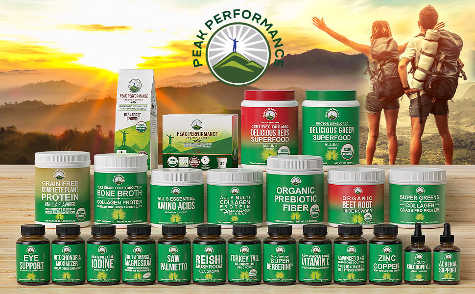 Peak Performance All 5 Multi-Collagen Protein Powder Peptides