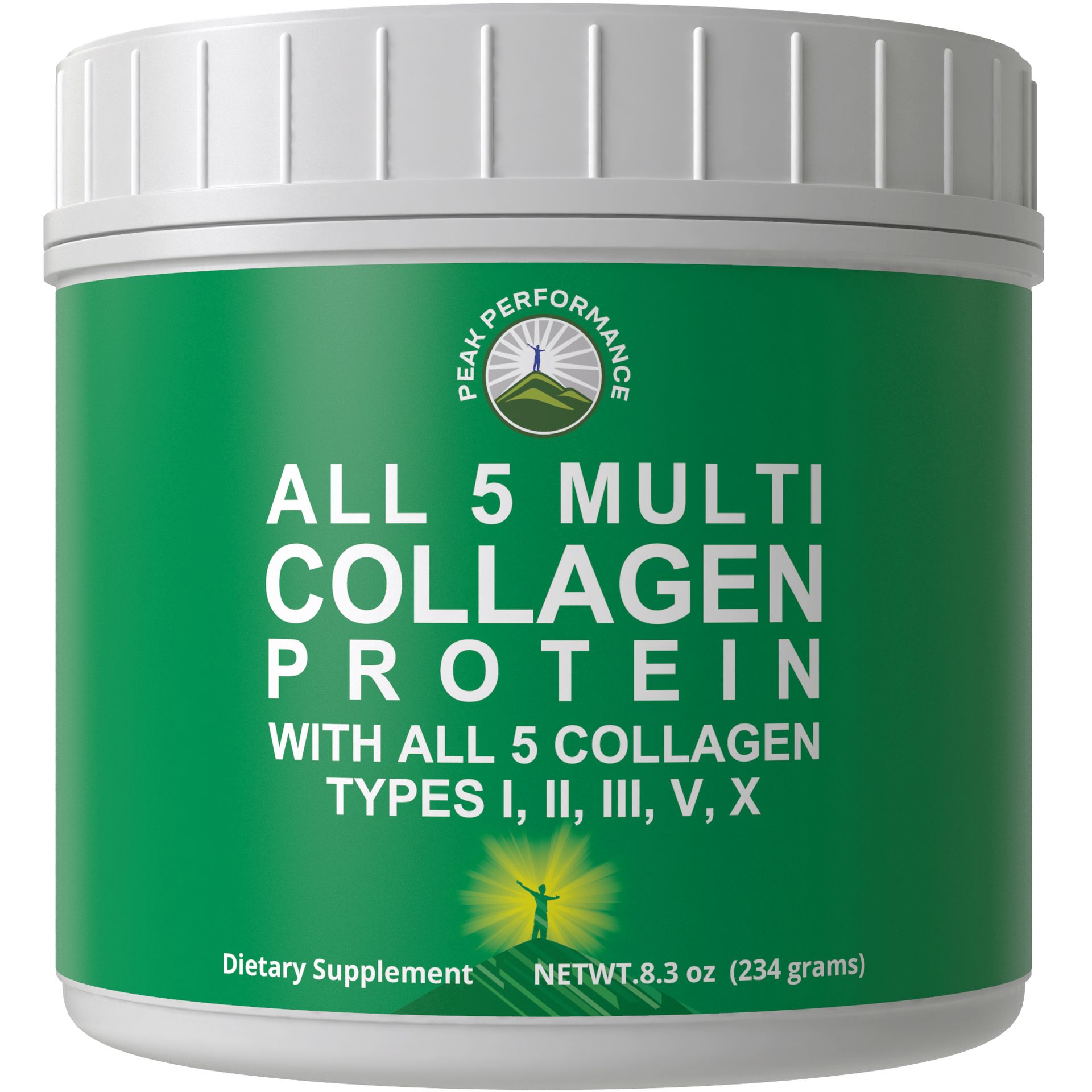 Peak Performance All 5 Multi-Collagen Protein Powder Peptides