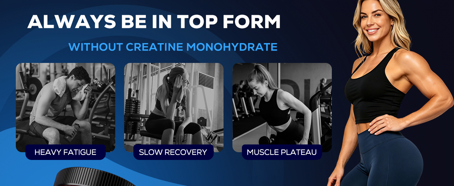 Creatine Gummies, 8-in-1 Complex with Taurine & Electrolytes