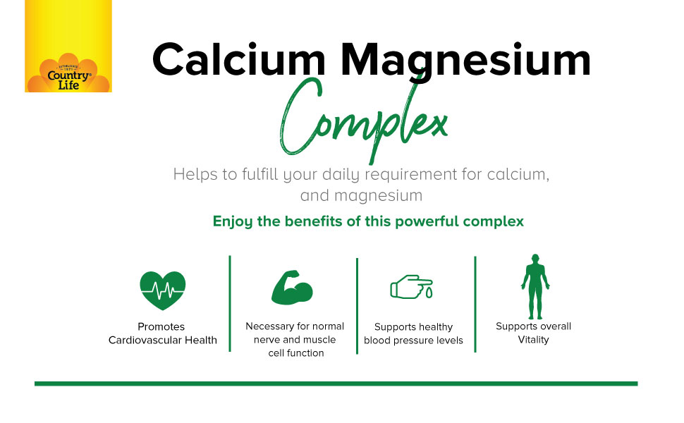 Country Life Target-Mins Calcium Magnesium Complex, 360 Tablets