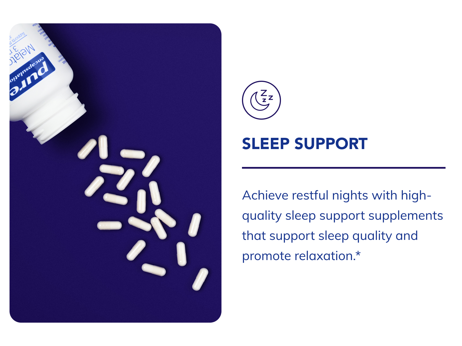 Pure Encapsulations Pure Sleep, 60 Count (30 Servings)