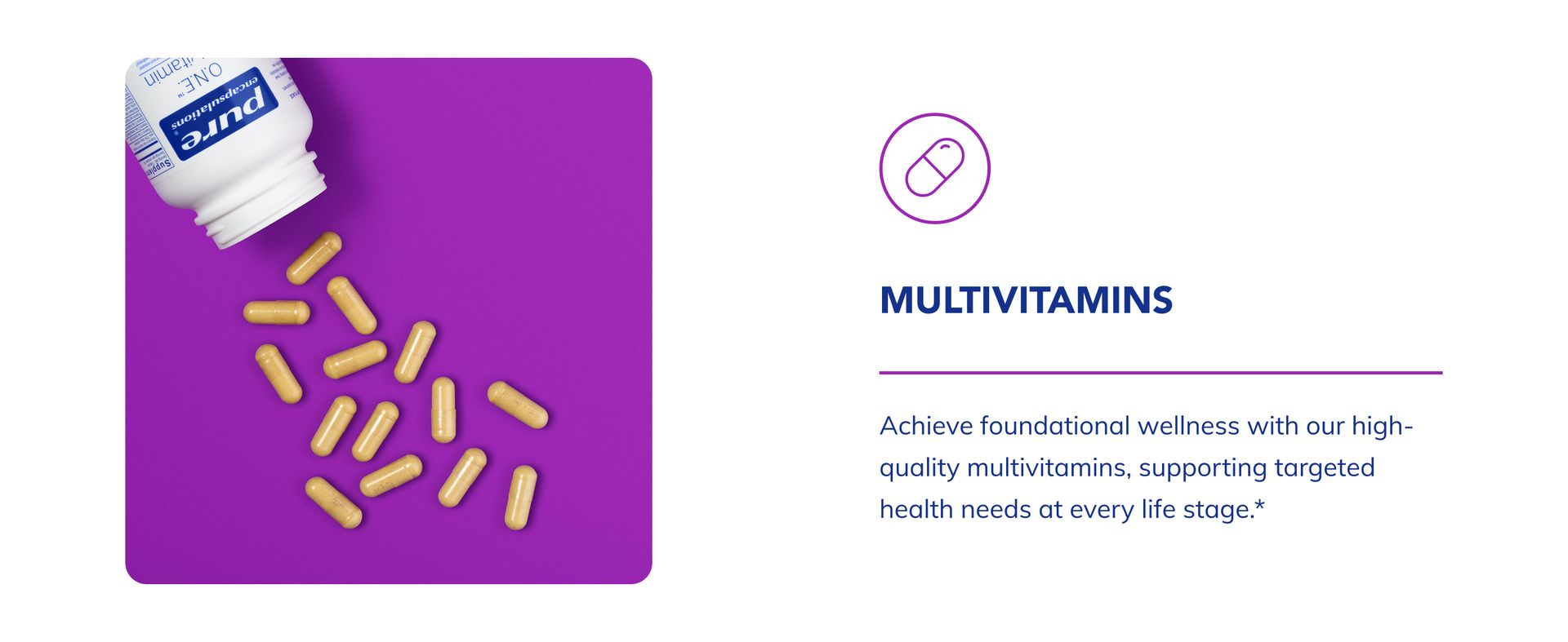 Pure Encapsulations O.N.E. Multivitamin, 120 Capsules