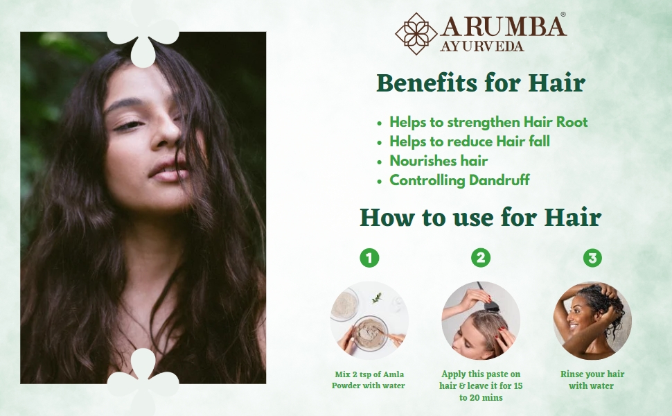 Amla Powder 1Kg, Made with Pure Indian Gooseberry Churna, Emblica officinalis, Natural Super-Food for Weight Loss, Hair Care, Skin Care