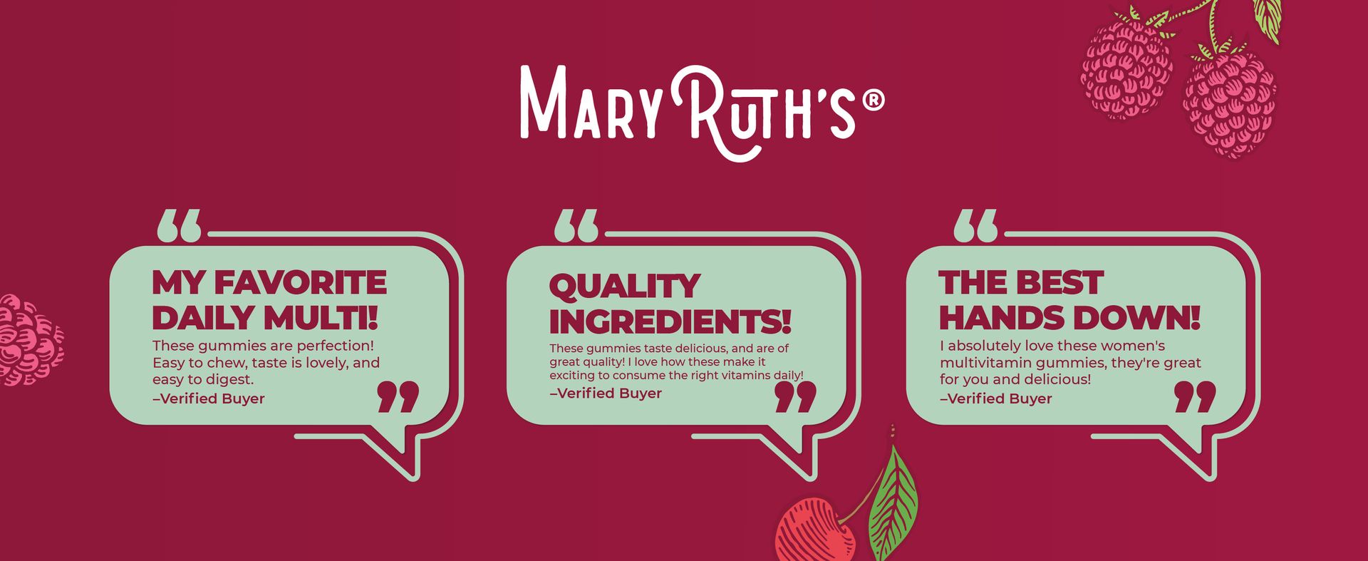 MARYRUTH'S Organic Multivitamin Gummies for Women, Hair & Skin Health, 60ct