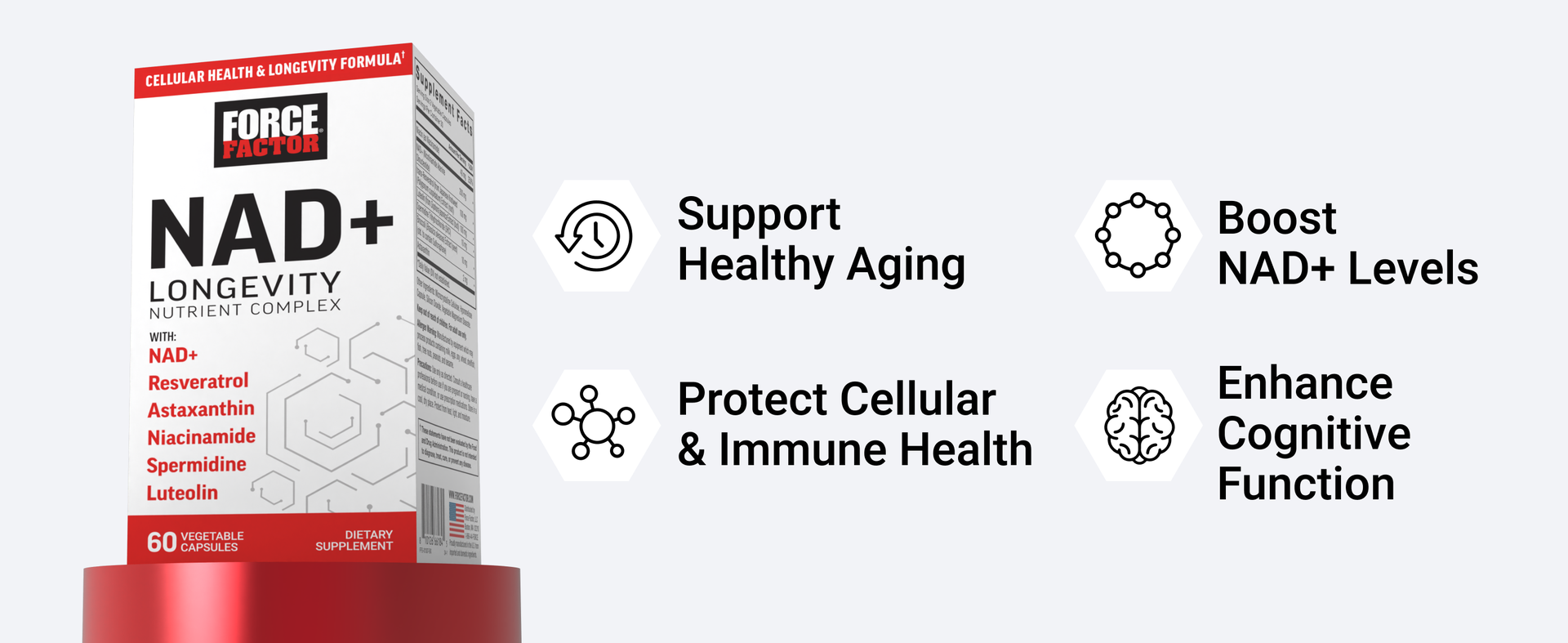 Force Factor NAD+ (NMN or Nicotinamide Riboside Alternative)