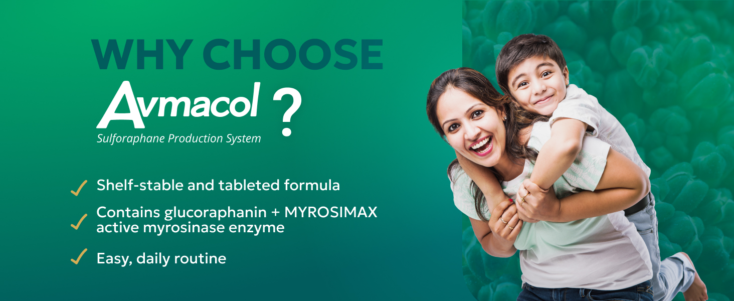 Nutramax Avmacol Extra Strength Sulforaphane Producing Supplement, 30 Tabs