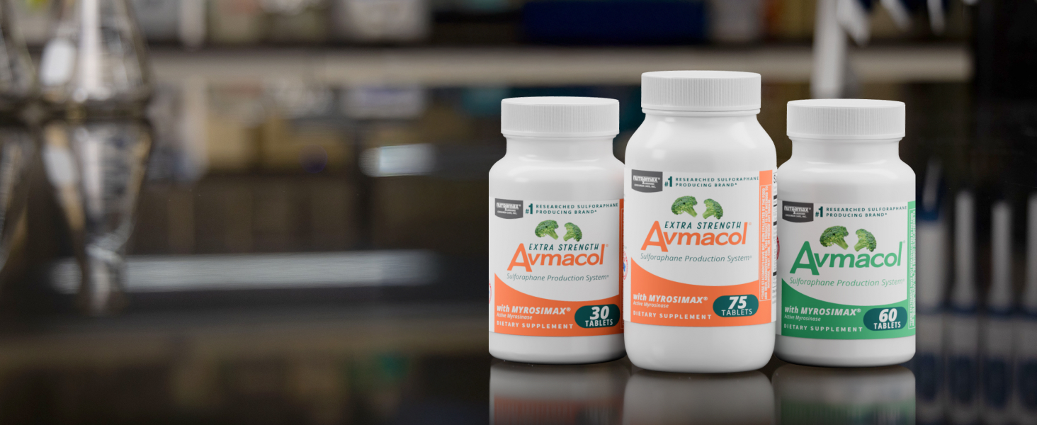 Nutramax Avmacol Extra Strength Sulforaphane Producing Supplement, 30 Tabs