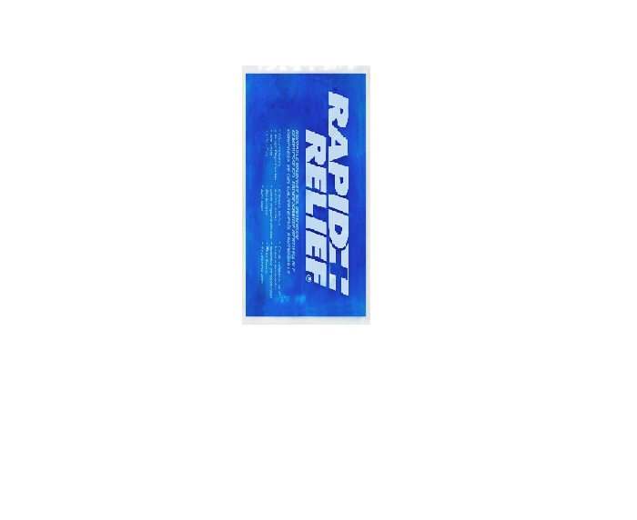 Rapid Relief Gel Ice Pack, Reusable Cold Pain Relief, Small 4x6 Inch 1 Ct