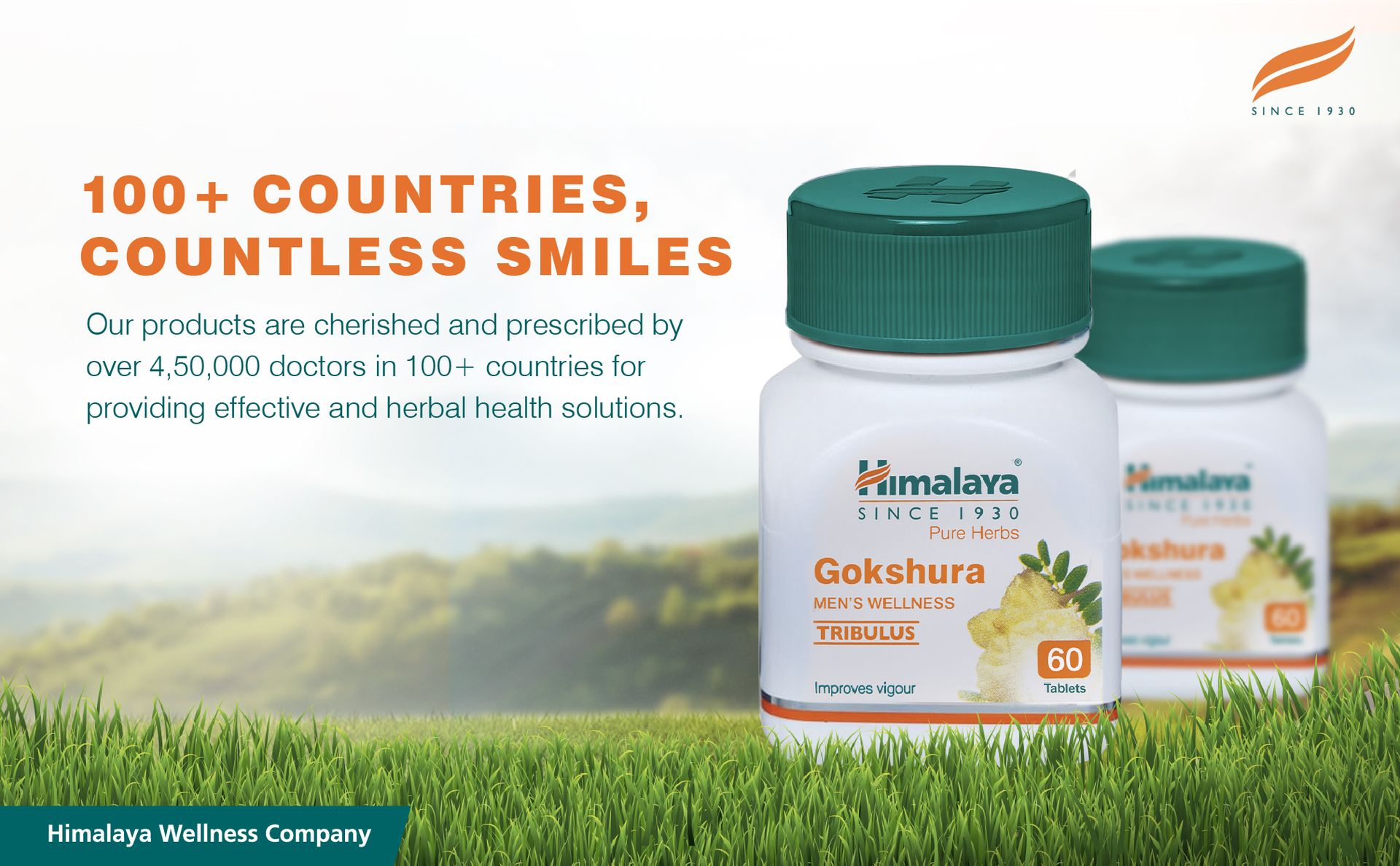 Himalaya Herbals Gokshura - 60 Capsules