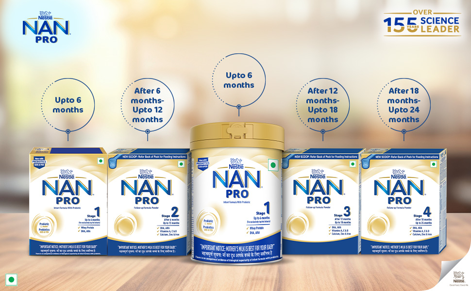 NAN PRO Stage 4 | Follow-Up Formula 18-24 Months | DHA-ARA | 400g