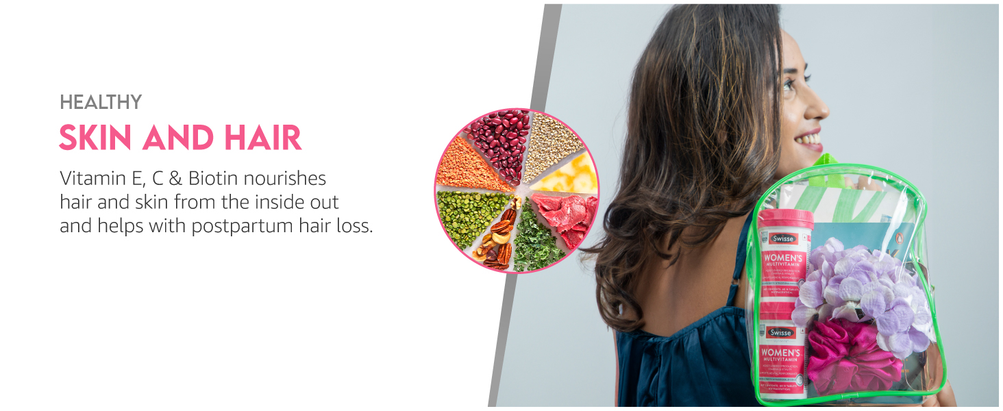 Swisse Women's Multivitamin - Manufactured In Australia, Imported Supplement From Australia's No.1 Multivitamin Brand - Boosts Energy, Stamina, Vitality & Mental Performance With 36 Herbs, Vitamins & Minerals (60 Tabs)