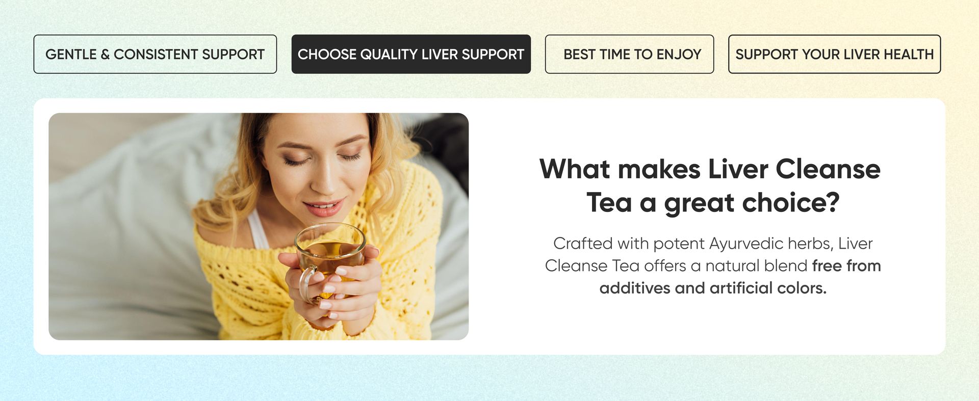 Namhya Liver Cleanse Herbal Tea | Fatty Liver Detox | 25x2 Tea Bags