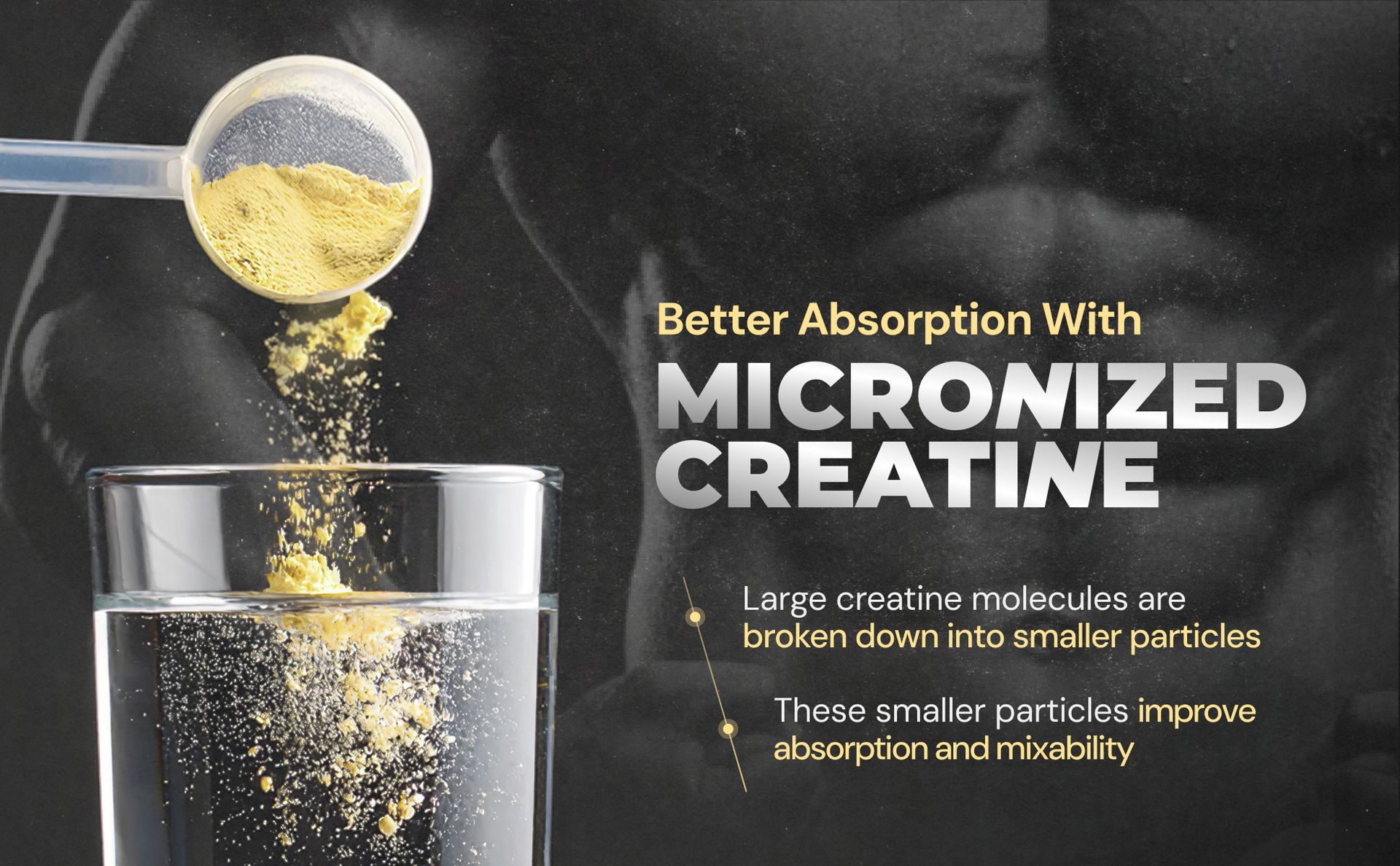 Nutrabay Gold Micronised Creatine Monohydrate Powder 3000 mg Creatine per Serving, NABL Lab Tested – Increases Muscle Mass, Strength & Power – Pre/Post Workout Supplement – 120g, Lemon