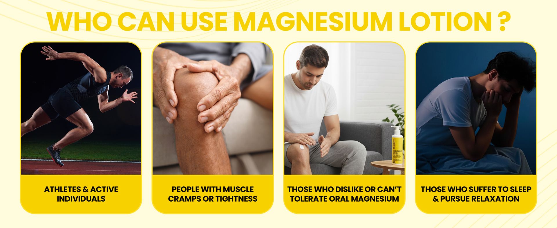 Carbamide Forte Magnesium Oil Lotion | Magnesium Chloride Supplement Lotion for Feet, Sleep Support, Muscle Recovery & Pain Relief 250ml