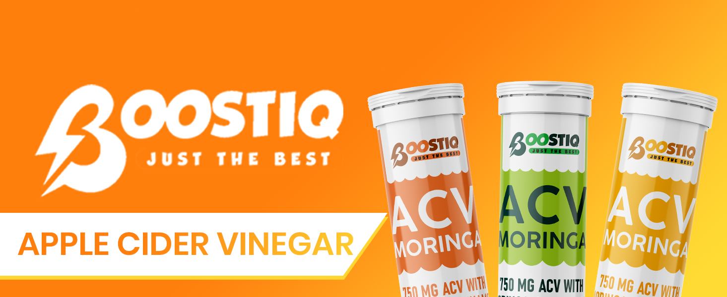 ACV Moringa Effervescent Tablets – Lemon Flavor | 750 mg Apple Cider Vinegar with Moringa & Cinnamon | Nutraceutical for Adults | Pack of 2 (Lemon)