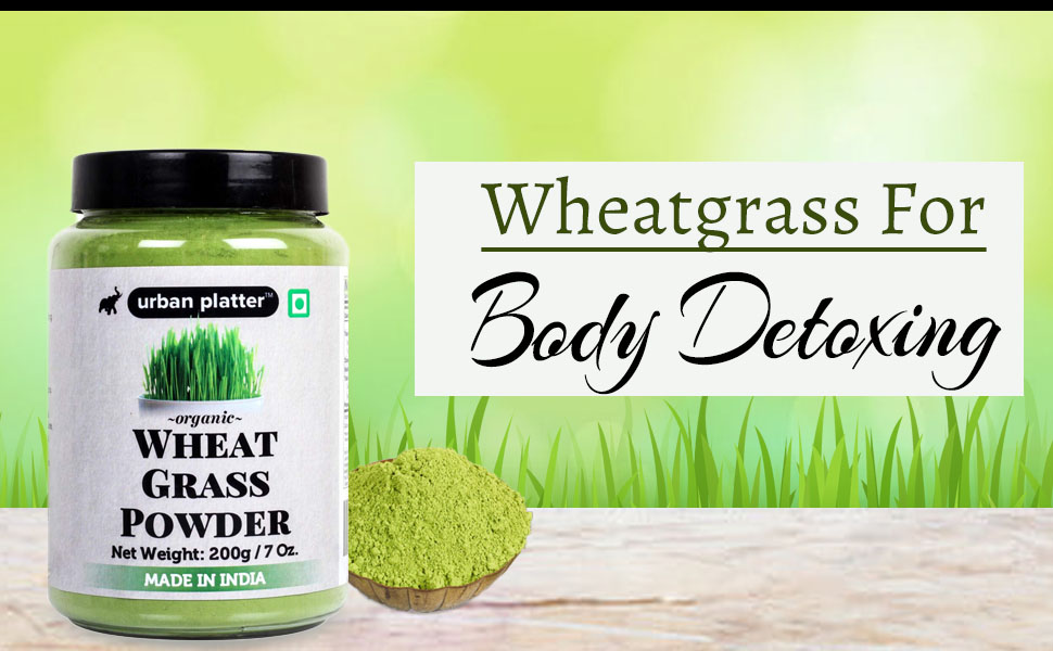 Urban Platter Wheatgrass Powder, 200g [Immunity boosting | Superfood | Supports healthy metabolism | Detoxifying]
