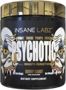 Insane Labz Psychotic Gold, High Stimulant Pre Workout Powder, Extreme Lasting Energy, Pumps and Endurance with Beta Alanine, DMAE Bitartrate, NO Booster (60 Servings, Fruit Punch) 5