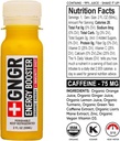 +GNGR Energy Booster & Immunity Shot, Cold-Pressed Ginger Shots with Lions Mane, 75mg of Natural Caffeine Green Tea, Turmeric Root, Vitamin D & Zinc for All Natural Immune Support (2 Oz, Pack of 12) 4