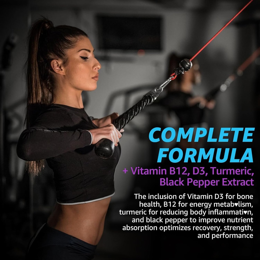 Zinc and Magnesium Supplement, Zinc Magnesium Aspartate Post Workout Gummies for Men Women, with Vitamin B6, B12, D3, Turmeric for Nighttime Recovery, Reduce Fatigue, Boost Immunity & Sleep, 60 Count 6