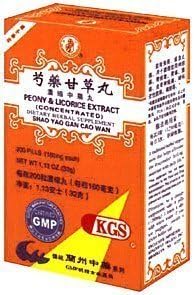 Peony and Licorice Extract (Shao Yao Gan Cao Wan) 200 Pills X 12 2