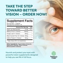Eye Pressure Support with Bilberry Extract - Vegan Eye Health Supplement for Adults For Ocular Pressure Relief with Saffron Ginkgo Niacin and More Vitamins Vision Support (2 Month Supply) 4