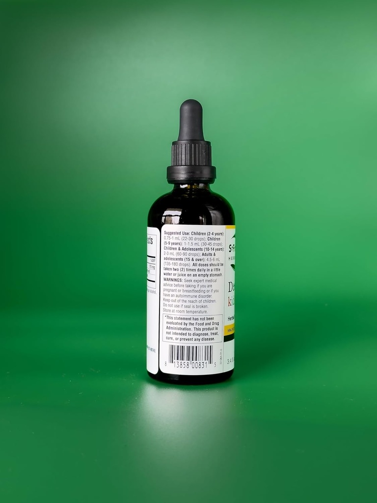 St. Francis Herbal - Deep Immune Tincture for Kids 100 ml - Natural Immune Support Booster - Vegetarian - Organic Herbs 5