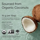 Sports Research Keto MCT Oil from Organic Coconuts - Fatty Acid Fuel for Body + Brain - Triple Ingredient C8, C10, C12 MCTs - Perfect in Coffee, Tea, & More - Non-GMO & Vegan - Unflavored (128 Oz) 3