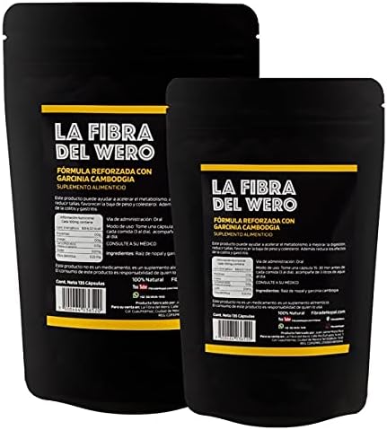 FIBRA DEL WERO | Cactus Fiber | 100% Natural Supplement | Package “Three Months” 3