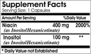 Flush Free Niacin 500mg // 100 Capsules // Pure // by PureControl Supplements 3