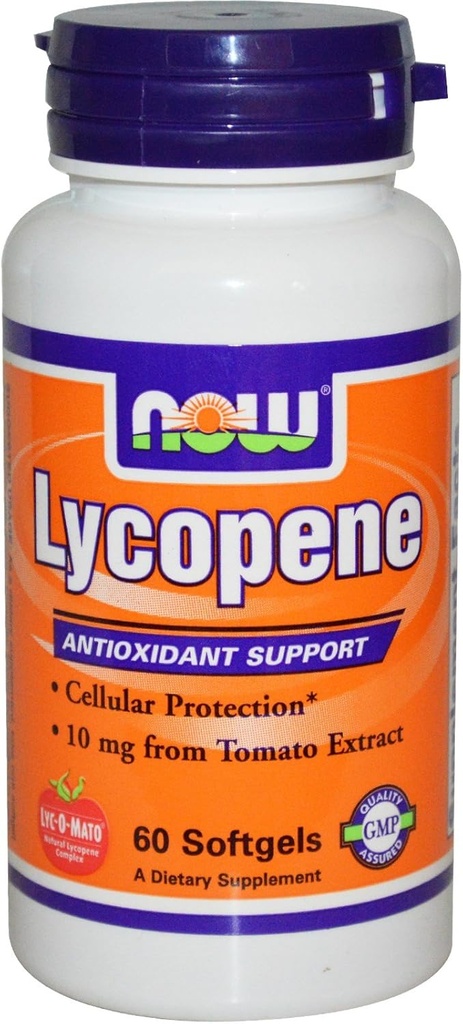 Nourriture Lycopène 10 mg - 60 Softgels