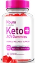 NutraRize Noura Keto+ACV Gummies, Supplément officiel Keto, Tous naturels, Apple Cider Vinegar Avis (60 Gummies)