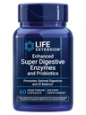 Life Extension Enhanced Super Digestive Enzymes and Probiotics – B. coagulans Probiotic, 10 Verdauungsenzyme – Unterstützt Verdauung, Komfort & GI Balance – Non-GMO, Vegetarisch – 60 Kapseln