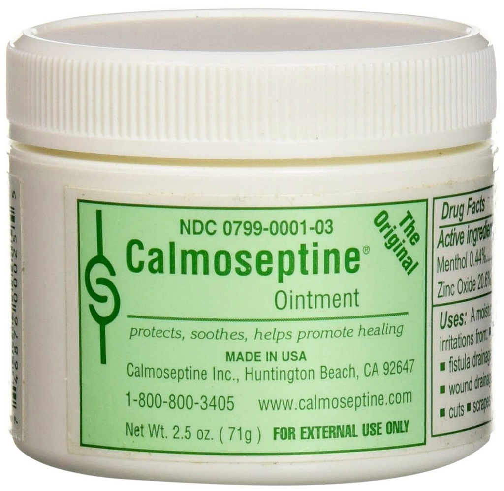 Calmoseptine Salbe - 2.5 Oz Jar Jeder (Pack mit 3)