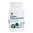 Forever Living - Grünflächen, Green Superfood-Ergänzung mit Gerste Grass, Weizengras und Alfalfa zur Reinigung und Alkalisierung, 80 Tabletten