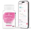 Natureland 40 Count, 600mg Acides boriques Suppositoires vaginaux, Fabriqués aux États-Unis, Restaurer l'équilibre du pH et réduire la sécheresse, les odeurs, l'Itchiness et la décharge, soutenir la santé intime (40 Count (paquet de 1))