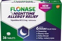 Flonase Nacht Allergy Relief Tabletten, Bis zu 6 Stunden Allergie Medizin - 36 Beschichtete Tabletten