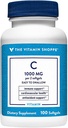 Das Vitamin Shoppe Vitamin C 1.000MG, leicht zu schlucken, Antioxidans, die Immun- und Herz-Kreislauf-Gesundheit unterstützt (100 Softgels)