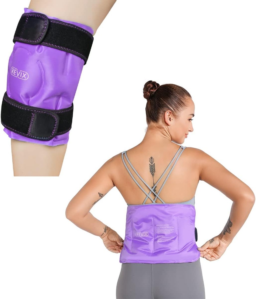 REVIX REVIX Ice Pack für Knie-Pain Relief und Schulter-Eis-Pack für Verletzungen Wiederverwendbar